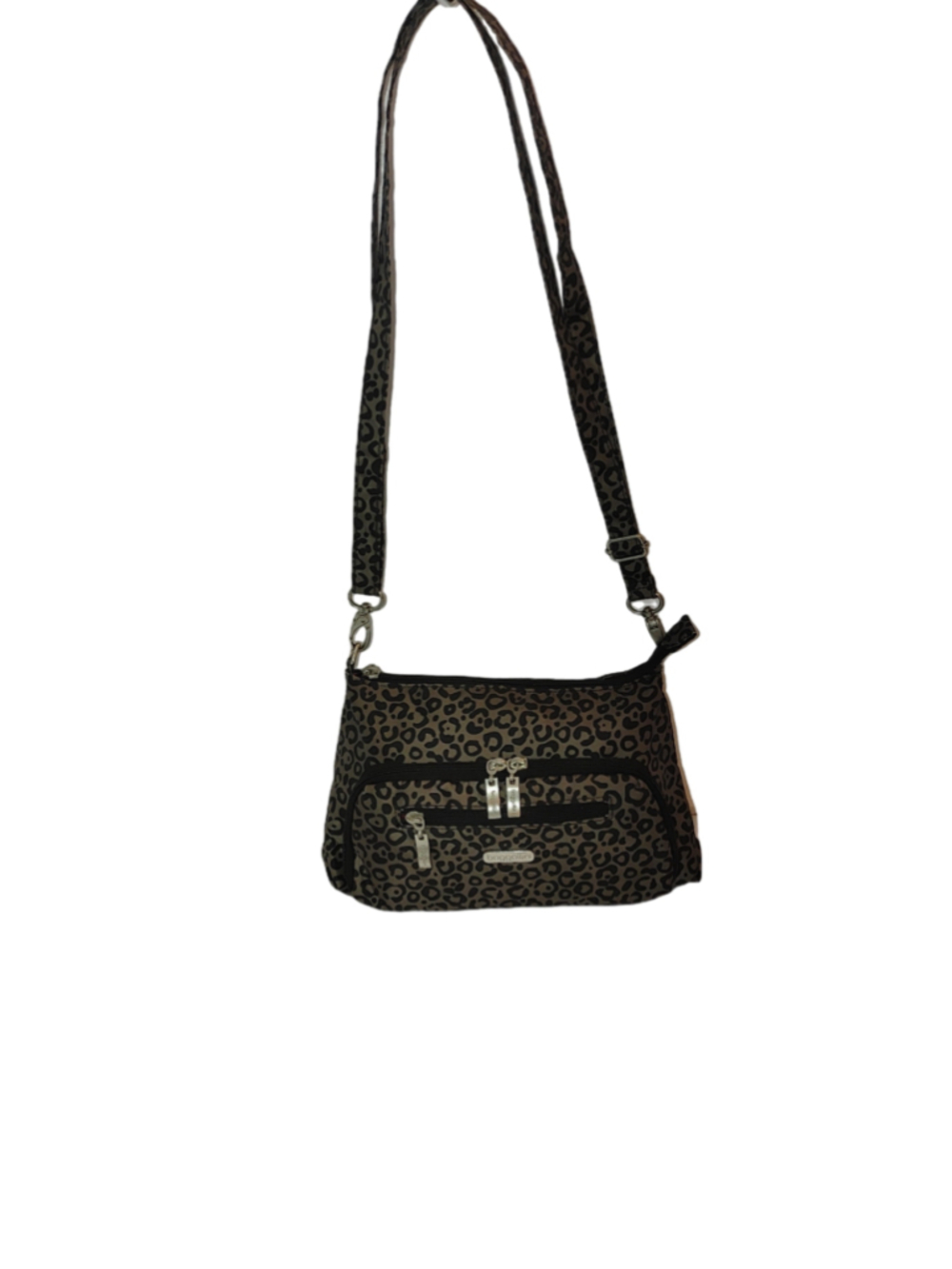 Baggallini Large Day-To-Day Crossbody in Wild Cheetah